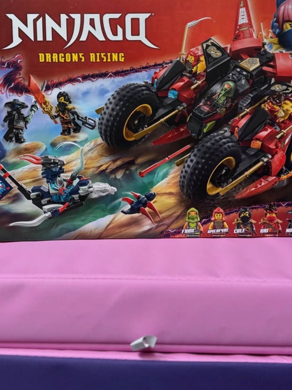 LEGO Ninja Dragons Rising Red & Black Battle Vehicle